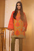 AlKaram Winter Collection 2019 – 2 Piece Printed Khaddar Suit with Khaddar Trouser – FW-35-19-Rust