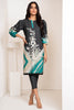 AlKaram Winter Collection – Two Piece Printed Karandi Suit With Dyed Karandi Trouser – FW-36-20-Black