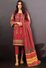 AlKaram Winter Collection – Three Piece Printed Khaddar Suit With Printed Khaddar Dupatta – FW-37.1-20-D.Pink