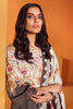 AlKaram Winter Collection – Three Piece Printed Khaddar Suit With Printed Khaddar Dupatta – FW-38.1-20-Grey
