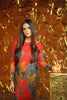 AlKaram Winter Collection 2019 – 2 Piece Printed Twill Viscose Suit with Twill Viscose Trouser – FW-39-19-Orange