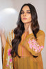 AlKaram Winter Collection – Three Piece Embroidered Khaddar Suit With Printed Khaddar Dupatta – FW-41-20-Mustard