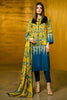 AlKaram Winter Collection 2019 – 2 Piece Printed Plain Viscose Suit with Plain Viscose Dupatta – FW-42-19-Yellow