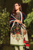 AlKaram Winter Collection – Three Piece Printed Khaddar Suit With Printed Khaddar Dupatta – FW-42-20-Navy Blue