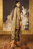 AlKaram Winter Collection 2019 – 3 Piece Printed Khaddar Suit with Khaddar Dupatta – FW-6.1-19-Olive
