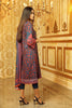 AlKaram Winter Collection 2019 – 3 Piece Embroidered Plain Viscose Suit with Plain Viscose Dupatta – FW-9.1-19-Blue