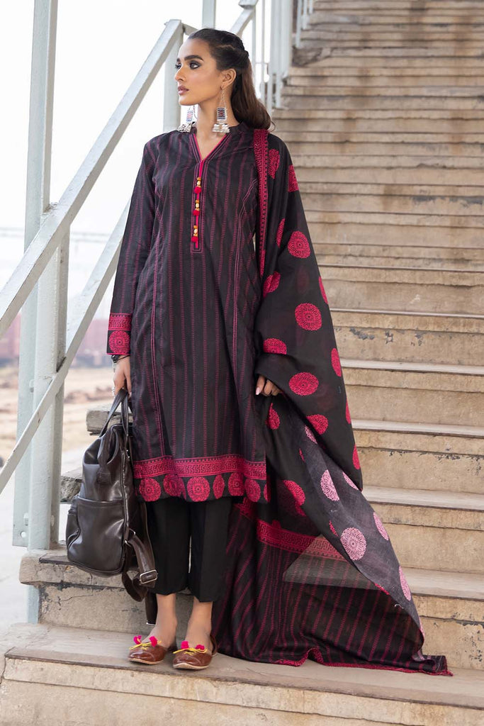 Gul Ahmed Summer Basic Lawn 2021 · 2PC Unstitched Printed Lawn Shirt With Lawn Dupatta TL-321 B