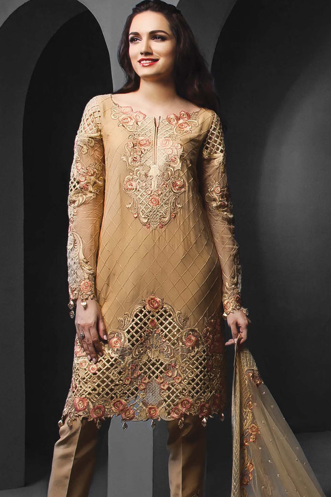 Anaya Festive Chiffon Collection –Gilded Rose - YourLibaas
 - 1