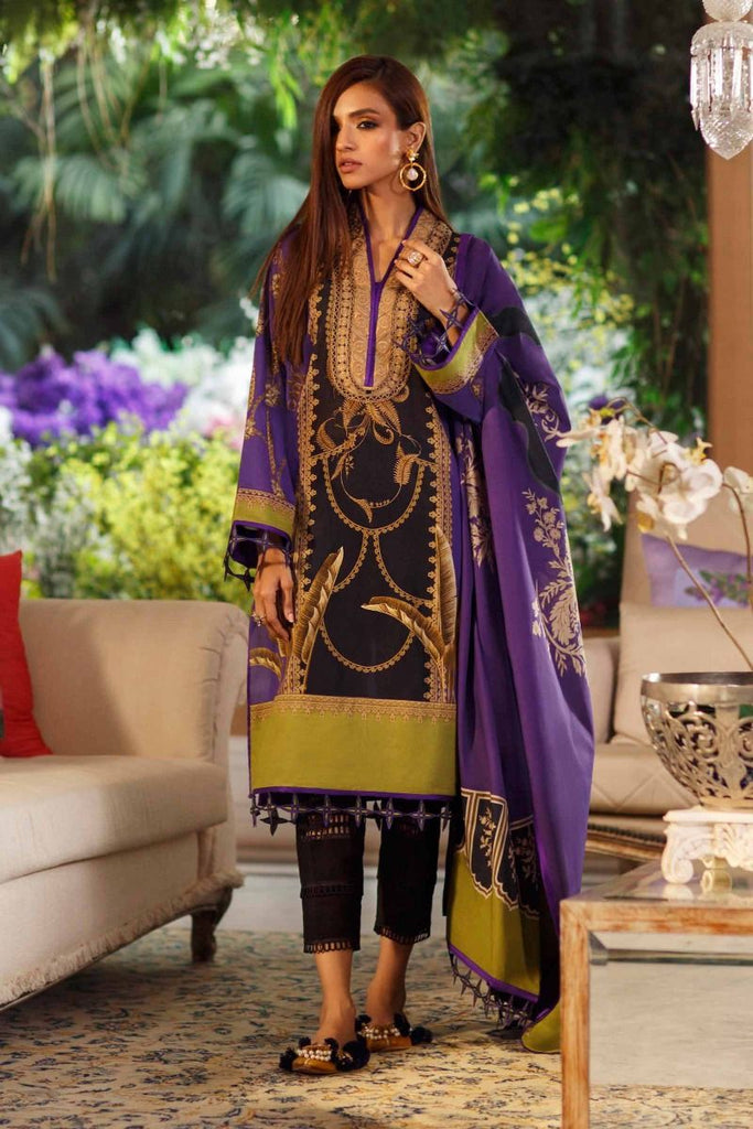 Sana Safinaz Mahay Lawn Collection 2020 – 12A-Bg