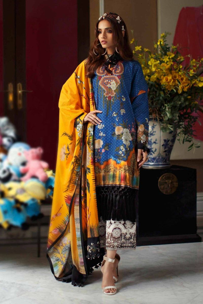 Sana Safinaz Mahay Lawn Collection 2020 – 5A-G