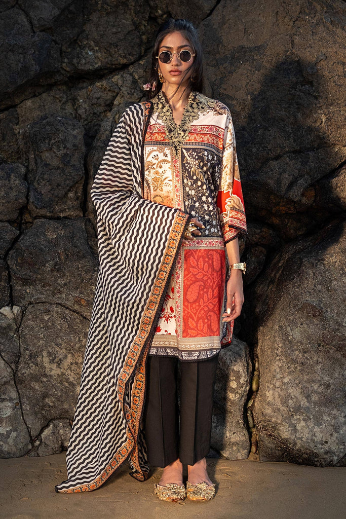 Sana Safinaz Spring/Summer Mahay Lawn 2024 – H241-028A-2Bg