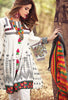 Gul Ahmed Gypsy Folk Lawn Collection - White 2 Pc Embroidered Blended Chiffon GT-02