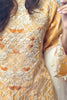 Rungrez Czarina - Surreal Luster Chiffon & Silk Collection – Pierian Honeycomb - YourLibaas
 - 6