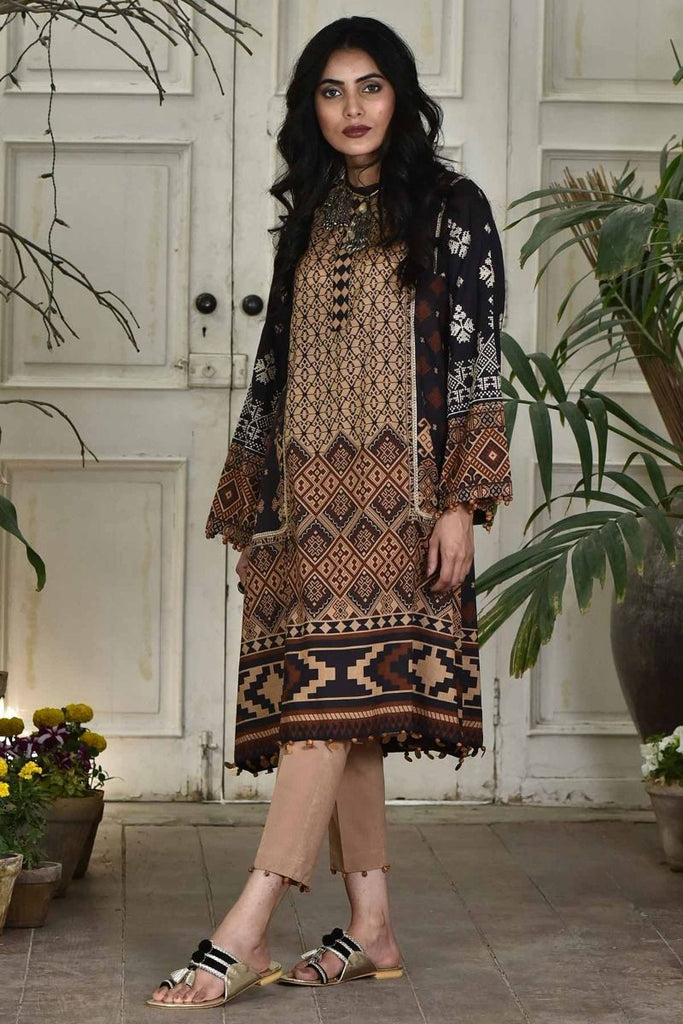Khaadi Summer Lawn Collection 2018 Vol-2 – I18202 Black