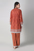 Khaadi Spring Collection 2021 – 2PC Suit · Embroidered Kameez Pants · I21103 Orange