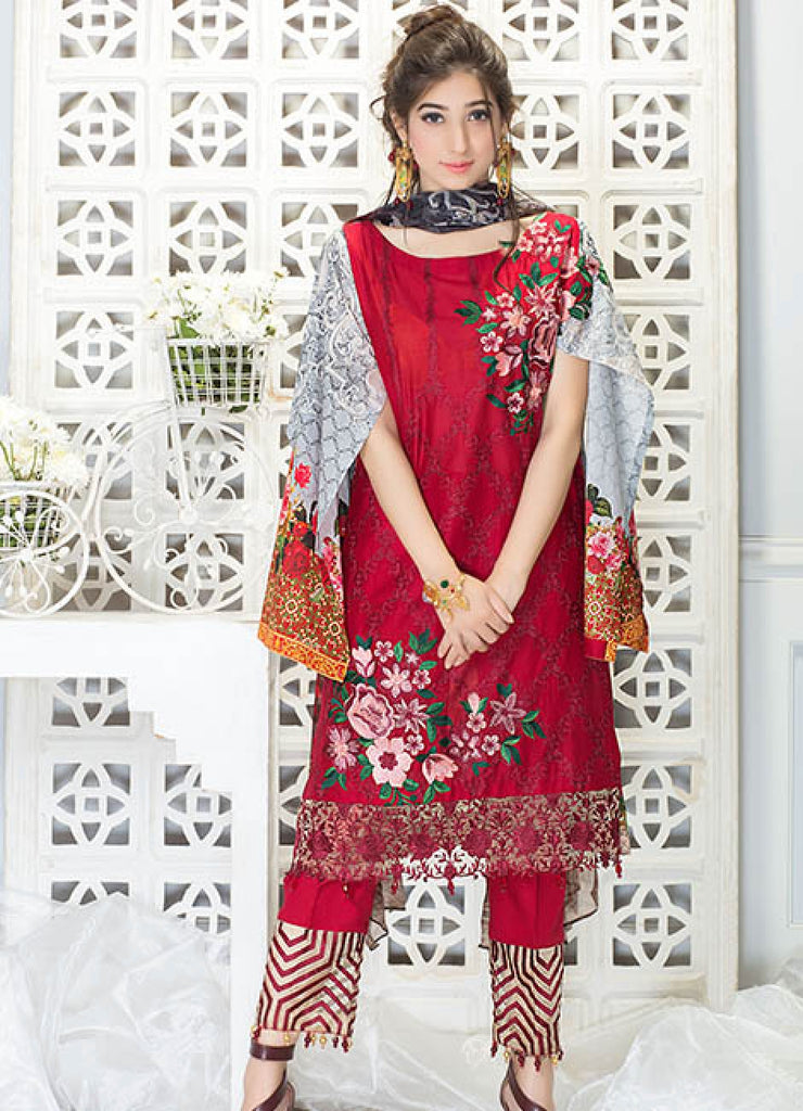 Iznik Luxury Lawn Festival Collection 2017 – Irresistible Attraction