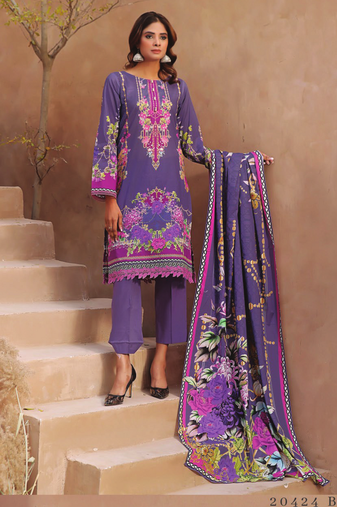 Jade Chilman Summer Edition Lawn Collection – 20424 B