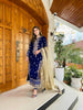 Qalamkar Luxury Velvet Collection – V-02