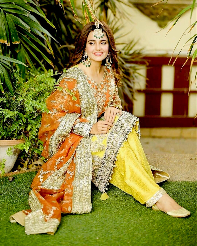 Freesia by Maryum N Maria Luxury Chiffon Collection 2021 – Funky Limelight FH-09