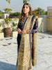 Qalamkar Luxury Velvet Collection – V-02