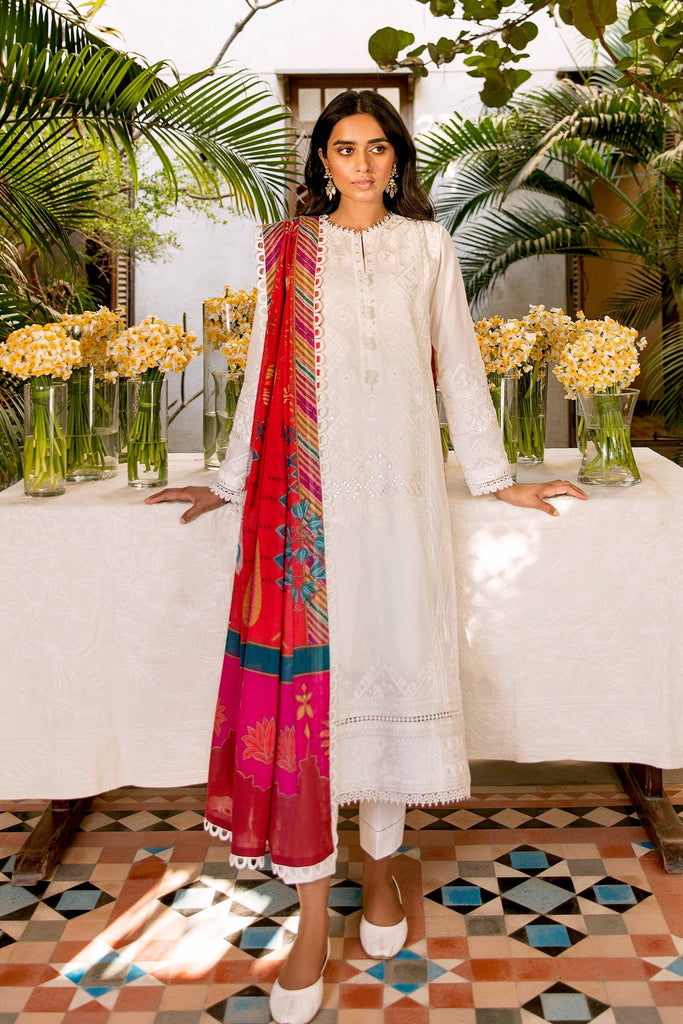 Zaha by Khadijah Shah Lawn Collection – GHERMEZ (ZL21-03 A)