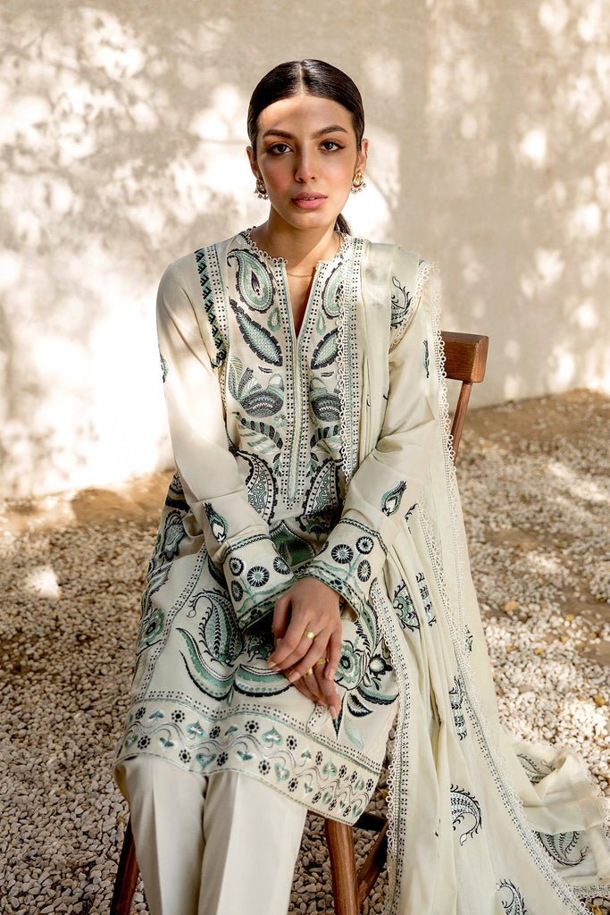 Zaha by Khadijah Shah Lawn Collection – SAREH  (ZL21-06 B)