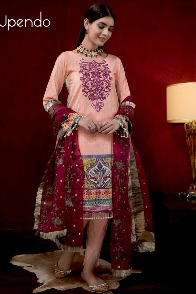 Hina Shah Luxury Lawn Collection  – Upendo HS-11