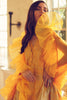 Rouche Chikankari Edition – Saffron