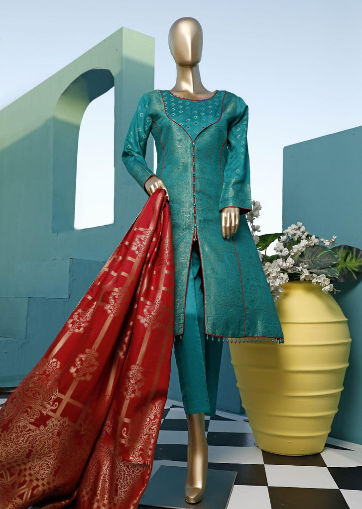 Amna Sohail by Tawakkal Fabrics – Viscose Lawn Jacquard Broschia Collection – Design - 11