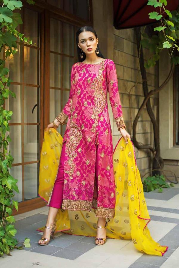 Gul Ahmed Formal Brights Collection 2019 – PS12 – Bloom Blossoms