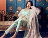 Gul Ahmed Luxury Chiffon Collection - Light Green 3 Pc Premium Embroidered Chiffon PM-203