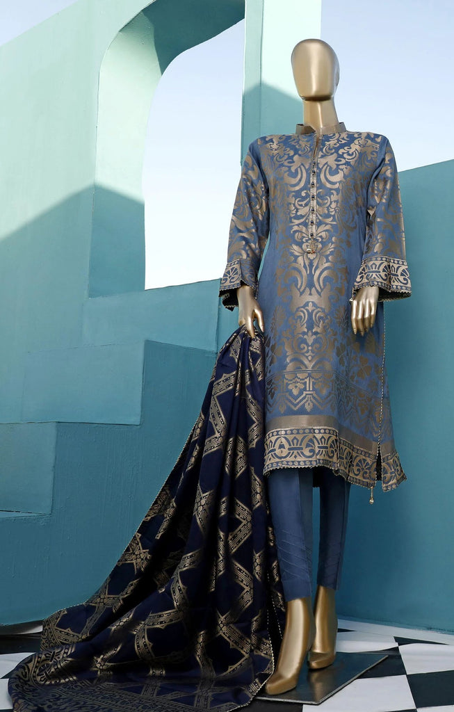 Amna Sohail by Tawakkal Fabrics – Viscose Lawn Jacquard Broschia Collection – Design - 15