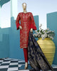 Amna Sohail by Tawakkal Fabrics – Viscose Lawn Jacquard Broschia Collection – Design - 1