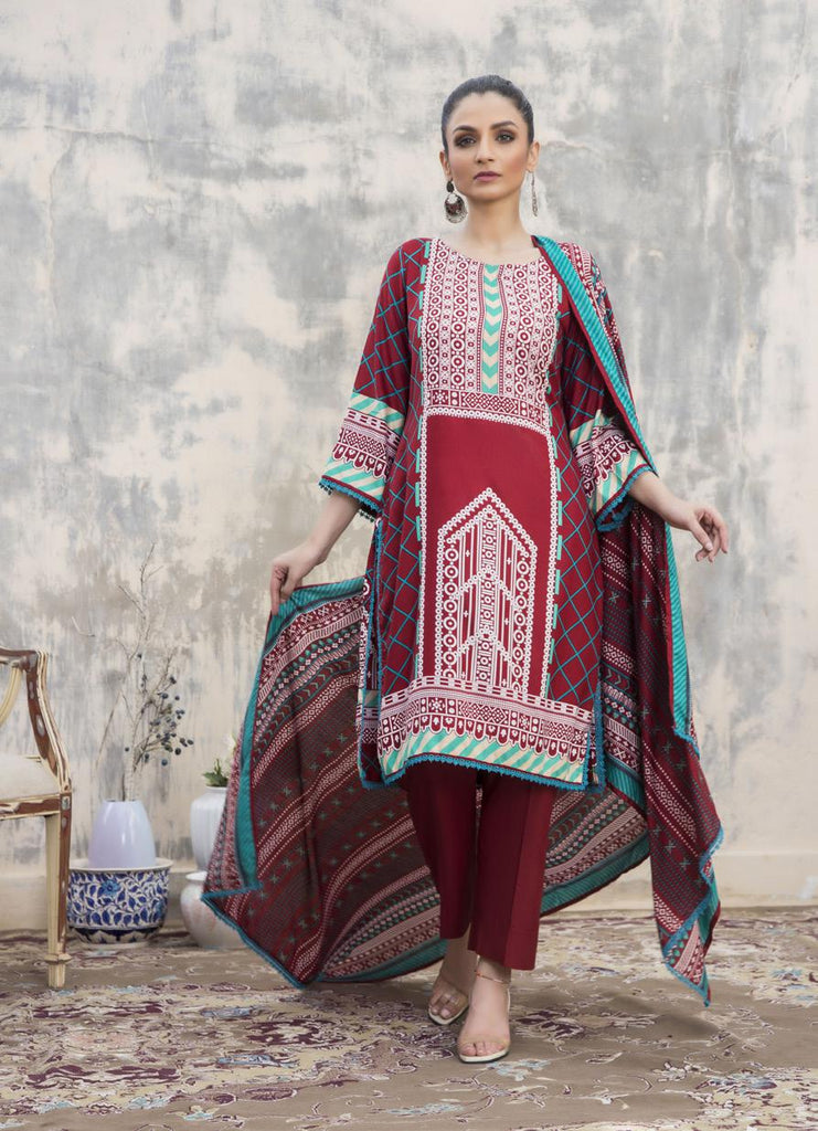 Sahil Winter Printed Linen Collection – DN 4