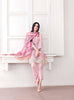 Gul Ahmed Luxury Festive Eid Collection - Baby Pink 3 Pc Silk Net Embroidered FE-44