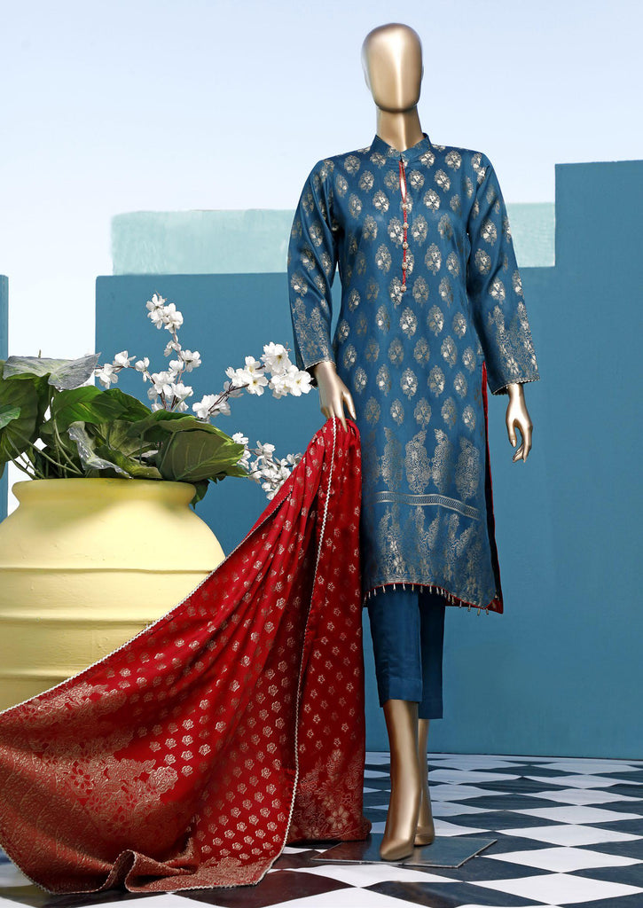 Amna Sohail by Tawakkal Fabrics – Viscose Lawn Jacquard Broschia Collection – Design - 3