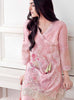 Gul Ahmed Luxury Festive Eid Collection - Baby Pink 3 Pc Silk Net Embroidered FE-44