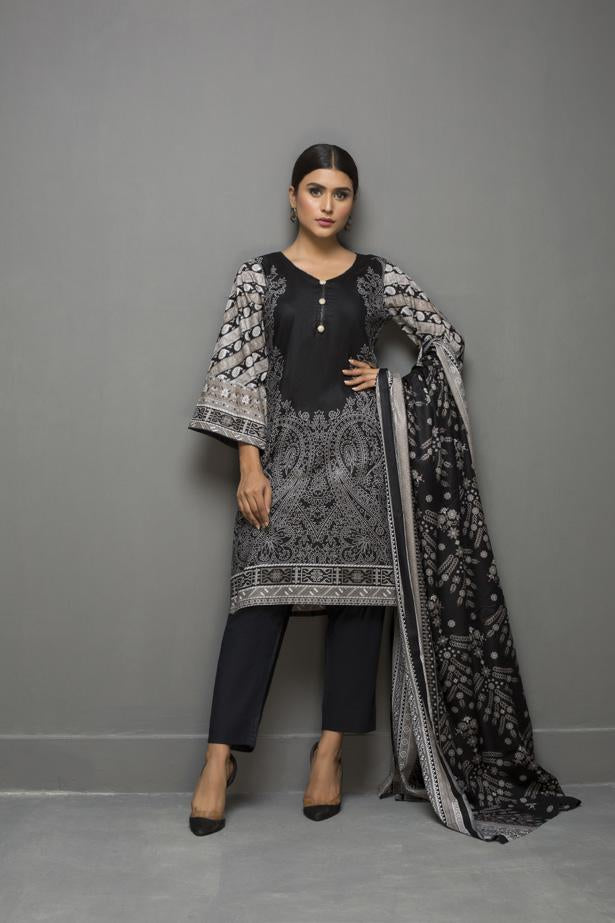 Kalyan Black & White Print Collection 2019 – D-03