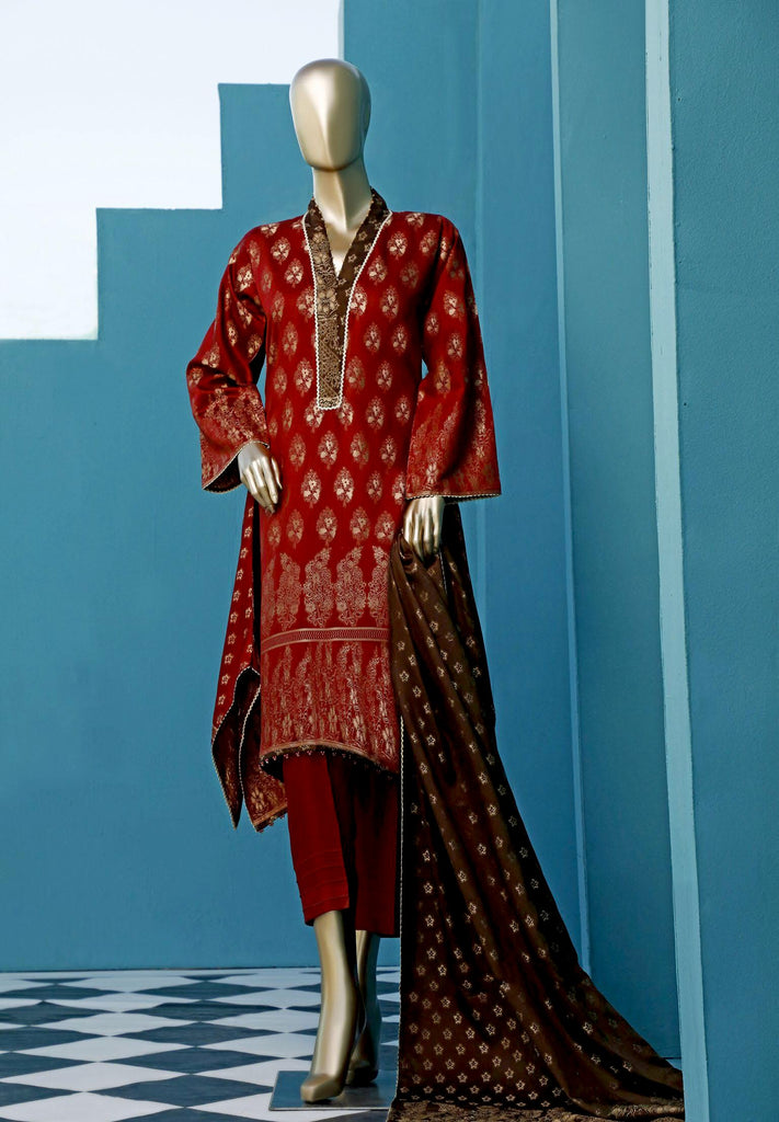 Amna Sohail by Tawakkal Fabrics – Viscose Lawn Jacquard Broschia Collection – Design - 4