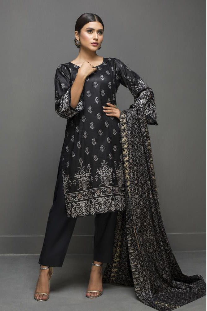 Kalyan Black & White Print Collection 2019 – D-04