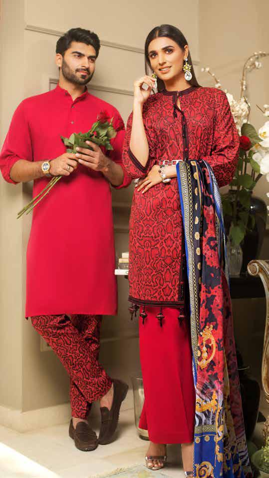 Gul Ahmed Rose Collection 2019 – Valentine Edition – RC-02