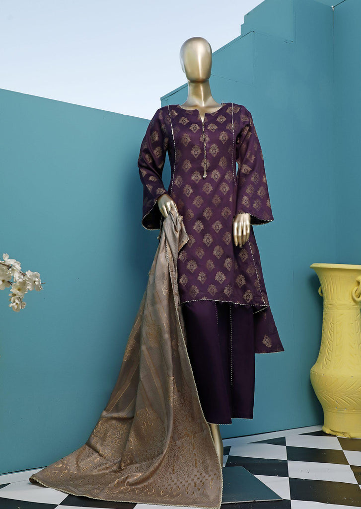 Amna Sohail by Tawakkal Fabrics – Viscose Lawn Jacquard Broschia Collection – Design - 6