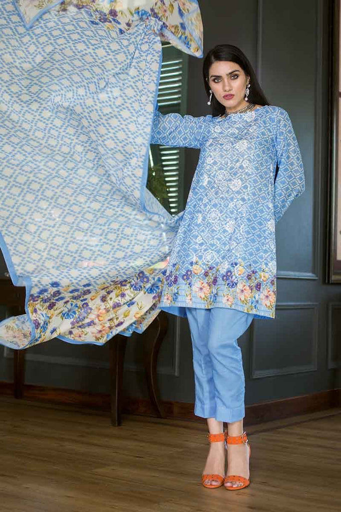 Gul Ahmed Summer Essential Collection 2019 – 3 PC CL-582 A