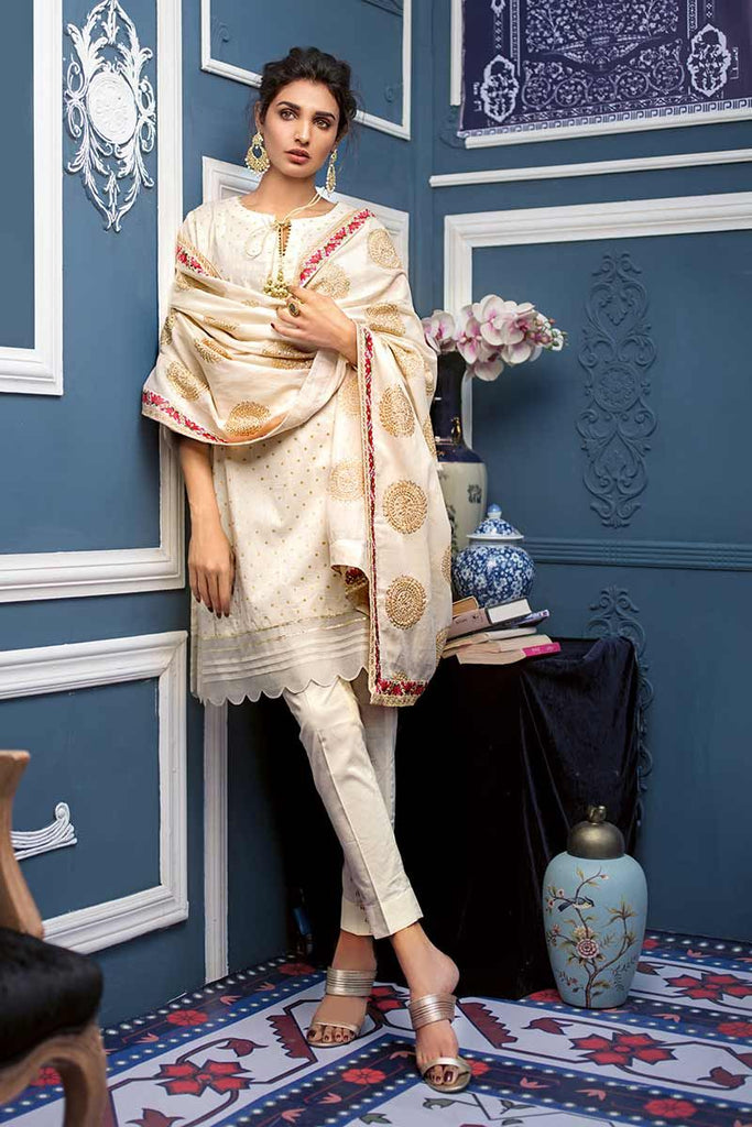Gul Ahmed Summer Premium Collection 2019 – 3 PC MJ-06