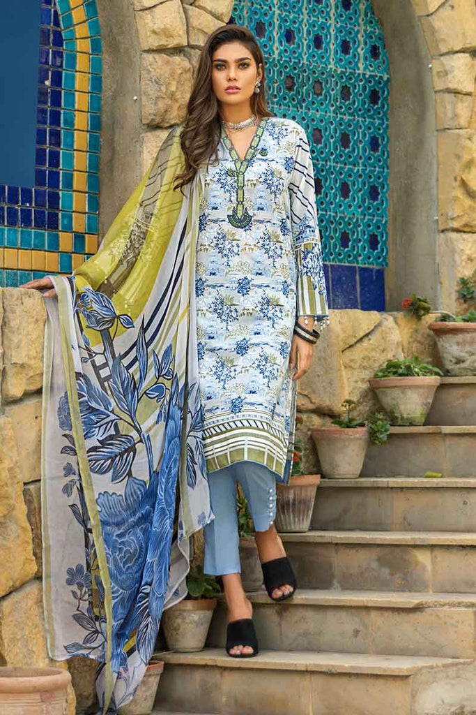 Gul Ahmed Malmal Collection 2019 – 3 PC Lawn Suit BM-106