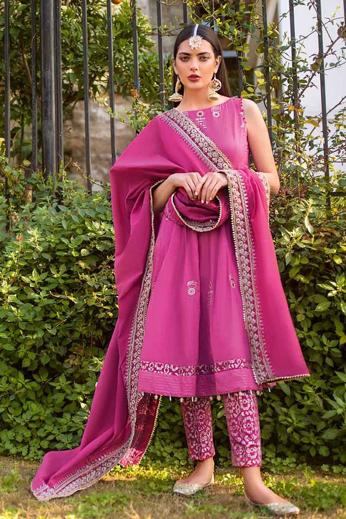 Gul Ahmed Festive Luxury Collection 2019 – Magenta FE-247