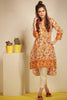 Khaadi Tropical Escape Lawn Collection 2018 – J18103 Beige 2Pc