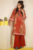 Khaadi Tropical Escape Lawn Collection 2018 – J18109 Red 2Pc
