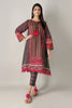 Khaadi Spring Collection 2021 – 2PC Suit · Printed Kameez Pants · J21116 Grey