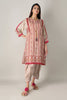 Khaadi Spring Collection 2021 – 2PC Suit · Printed Kameez Pants · J21122 Beige